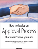 Create an Approval Process That Doesn’t Drive You Nuts handbook Create an Approval Process That Doesn’t Drive You Nuts handbook cover