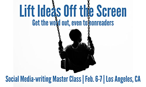 Get Clicked, Read, Shared & Liked - Ann Wylie’s social media-writing workshop on Feb. 6-7, 2018 in Los Angeles Get Clicked, Read, Shared & Liked - Ann Wylie’s social media-writing workshop on Feb. 6-7, 2018 in Los Angeles