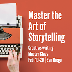 Master the Art of Storytelling - Ann Wylie's creative-writing workshop on Feb. 19-20, 2019, in San Diego