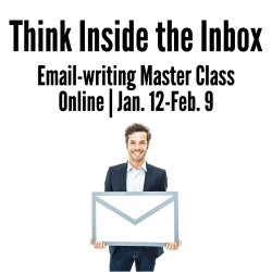 Think Inside the Inbox - Ann Wylie's email-writing workshop on Jan. 12-Feb. 9