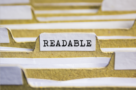 How do you define readability?