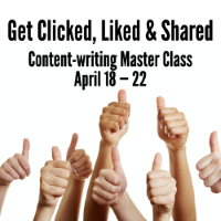 Get Clicked, Liked & Shared - Ann Wylie's content-writing workshop on April 18-22