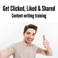 Get Clicked, Liked & Shared, Ann Wylie's content-writing workshop