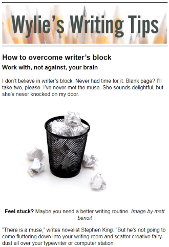 How to overcome writer’s block: Work with, not against, your brain