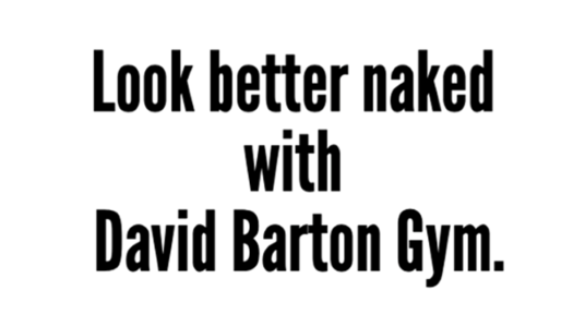 David Barton gym