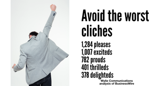 Avoid the worst cliches