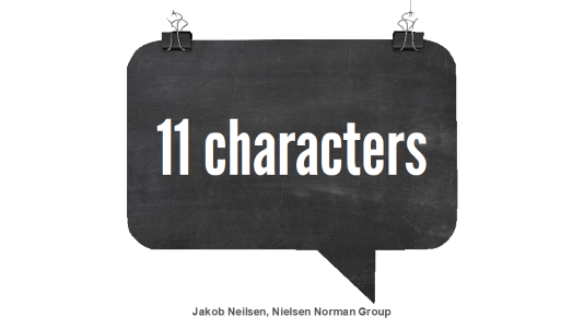 11 characters