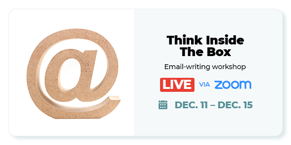 Ann Wylie's email-writing workshop