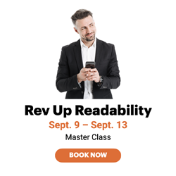 Rev Up Readability - Ann Wylie's corporate communication training workshop on Sept. 9-13