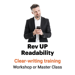 Rev Up Readability — our clear-writing workshop