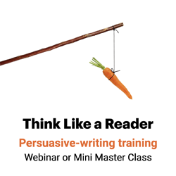 Persuasive-writing workshop, a mini master class
