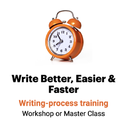 Write Better, Easier and Faster - Ann Wylie's writing-process training