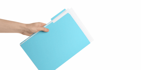 <strong>The right stuff</strong> Take a tip from the most creative people I know — The first step of bringing your idea to life is to search for resources. <a href="https://www.shutterstock.com/image-photo/woman-holding-turquoise-file-documents-on-2094103819" rel="noopener" target="_blank"><em>Image by New Africa</em></a>