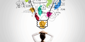 <strong>Creative copy is powerful</strong> It attracts attention, helps people learn and remember — even makes them more creative, according to the research. <a href="https://www.shutterstock.com/es/image-photo/rear-view-businesswoman-looking-business-strategy-210178021" rel="noopener noreferrer" target="_blank"><em>Image by Sergey Nivens</em></a>