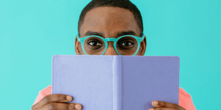 <strong>We can write what we can read</strong> What’s on your reading list? <a href="https://www.shutterstock.com/image-photo/portrait-reader-glasses-holding-book-looking-1709068501" rel="noopener" target="_blank"><em>Image by CarlosDavid</em></a>