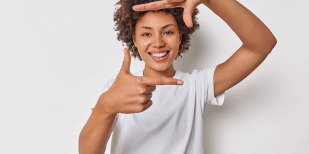 <strong>Here’s an idea: Have a point!</strong> To find your story angle, focus on a single idea, summarize that idea in one sentence and use that sentence high in your story. <a href="https://www.shutterstock.com/image-photo/happy-woman-curly-hair-got-inspiration-2103309467" rel="noopener" target="_blank"><em>Image by Cast Of Thousands</em></a>