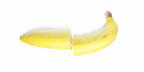 <strong>Splitting headaches</strong> Shakespeare split infinitives. Why can’t you? <a href="https://www.shutterstock.com/es/image-photo/banana-split-half-on-white-background-1809219343" rel="noopener" target="_blank"><em>Image by janyask</em></a>