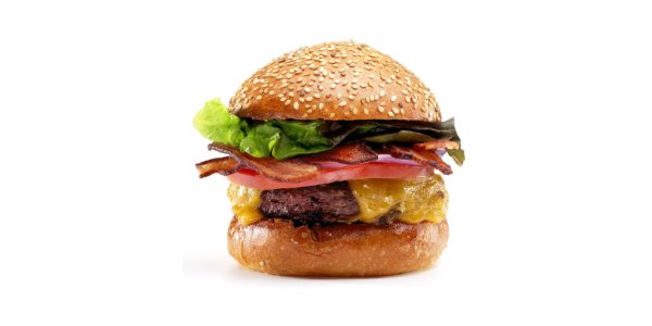 <strong>What's that you say?</strong> An Applewood-smoked-bacon burger by any other name would not taste as good.