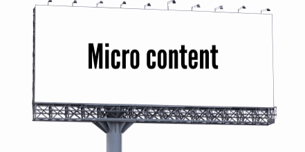 <strong>Your message’s billboard</strong> Reach flippers, skimmers and other nonreaders with display copy. <a href="https://www.shutterstock.com/image-photo/blank-billboard-on-white-background-519272833" target="_blank" rel="noopener noreferrer"><em>Image by Myimagine</em></a>